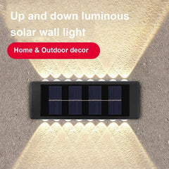 Outdoor Solar Wall Lamp, Waterproof, Water-Powered