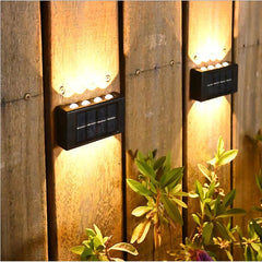 Outdoor Solar Wall Lamp, Waterproof, Water-Powered
