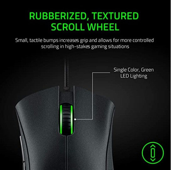 Razer Deathadder Viper Standard Edition 6400 Mouse para jogos com fio Novo espor