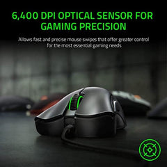 Razer Deathadder Viper Standard Edition 6400 Mouse para jogos com fio Novo espor