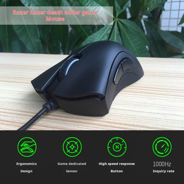 Razer Deathadder Viper Standard Edition 6400 Mouse para jogos com fio Novo espor
