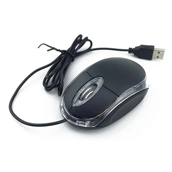 Mini Mouse Optico Usb 2.0 611 1200 Dpi Com Fio